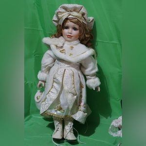Melissa Jane Porcelain Doll Victorian Rose Collection 1997 Limited Edition 16 in